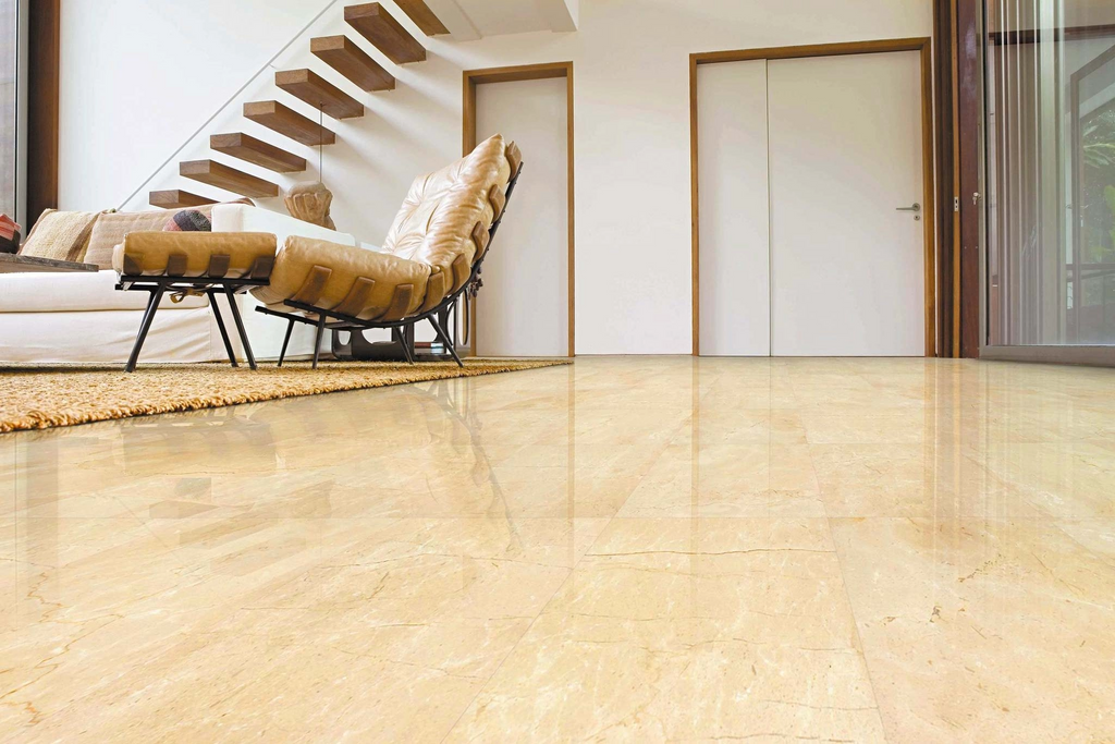 Marmol Crema Marfil Pulido 50 x 50 de 2.5 centimetros de espesor